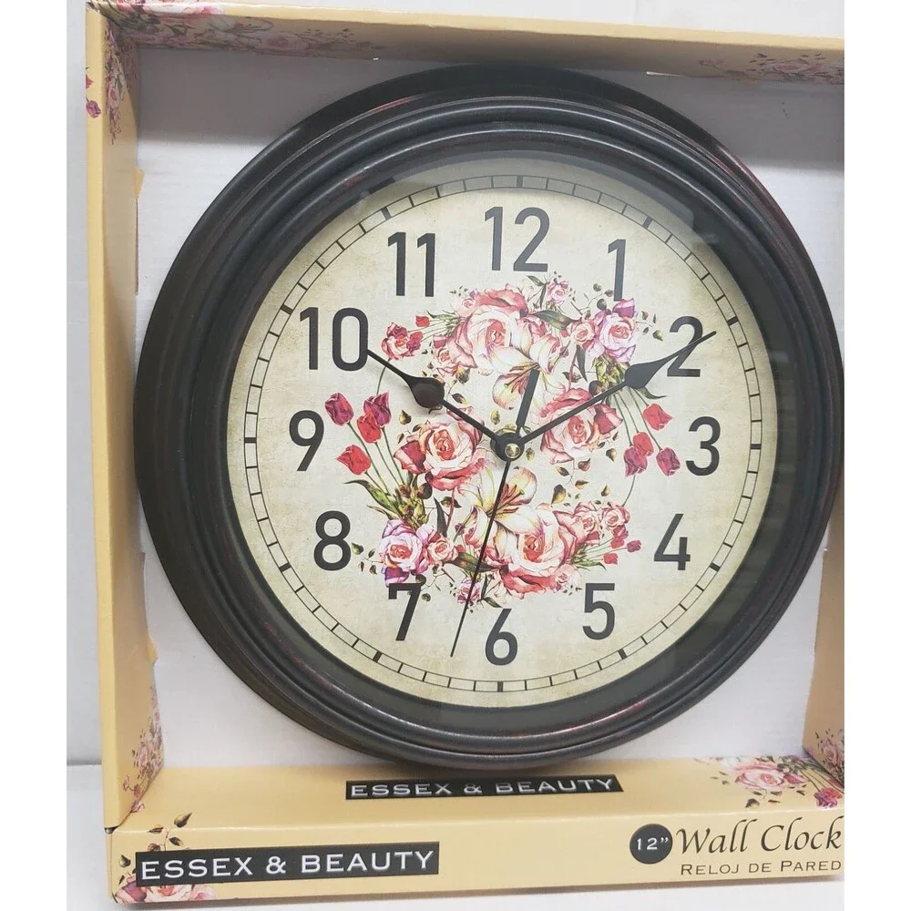 Kitchen Plastic Decorative Wall Clock, 12